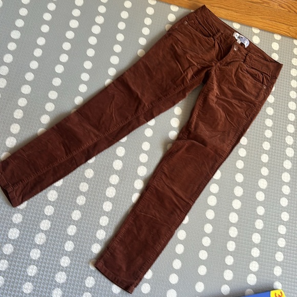 JOLT Rust Cognac Corduroy Tight Skinny Pant Size 1 - Picture 4 of 7